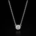 0.5ct　ソリティアネックレス