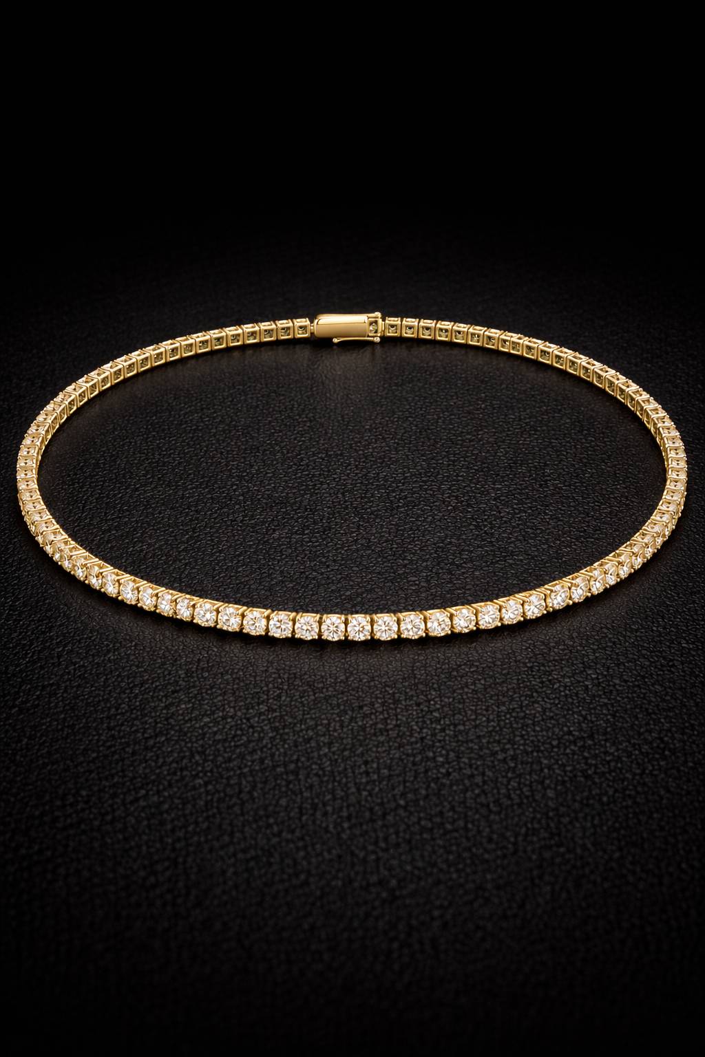 テニスネックレス　プラチナ　5ct