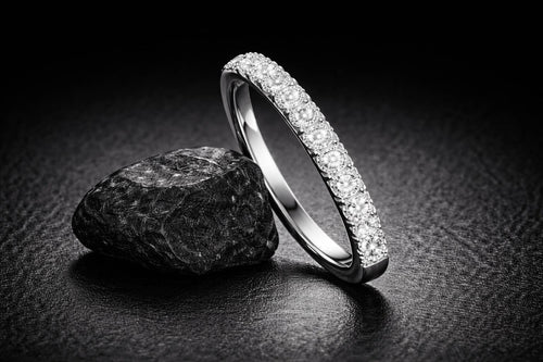 特別価格/数量限定　ハーフエタニティリング　９号