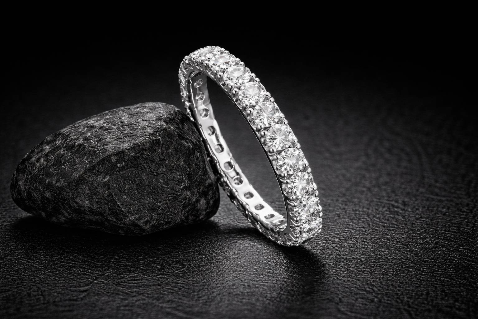 フルエタニティリング　プラチナ　0.51Ct
