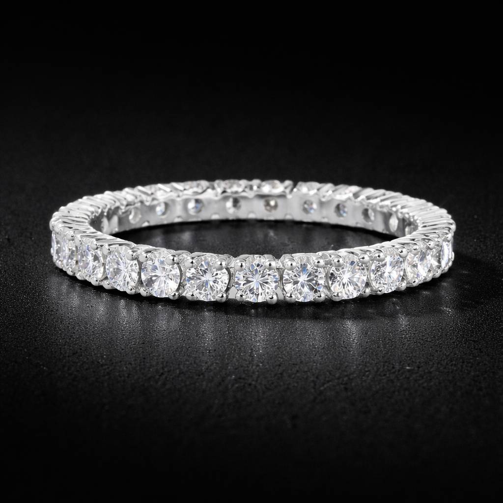 フルエタニティリング　プラチナ　0.51Ct
