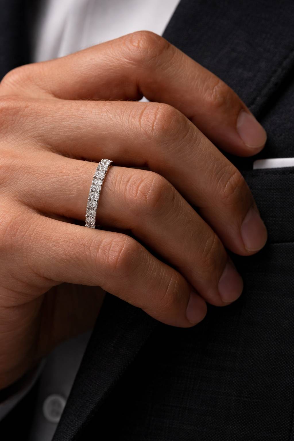 フルエタニティリング　プラチナ　0.51Ct